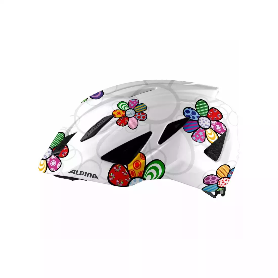 ALPINA PICO Casca de bicicleta pentru copii, pearlwhite-flower gloss
