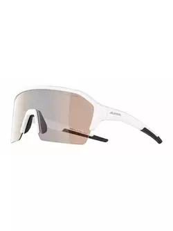 ALPINA ochelari sportivi RAM HR HVLM+ BLUE MIRROR S1-3 white matt A8674211