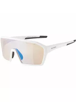 ALPINA ochelari sportivi RAM HVLM+ BLUE MIRROR S1-3 white matt A8672011