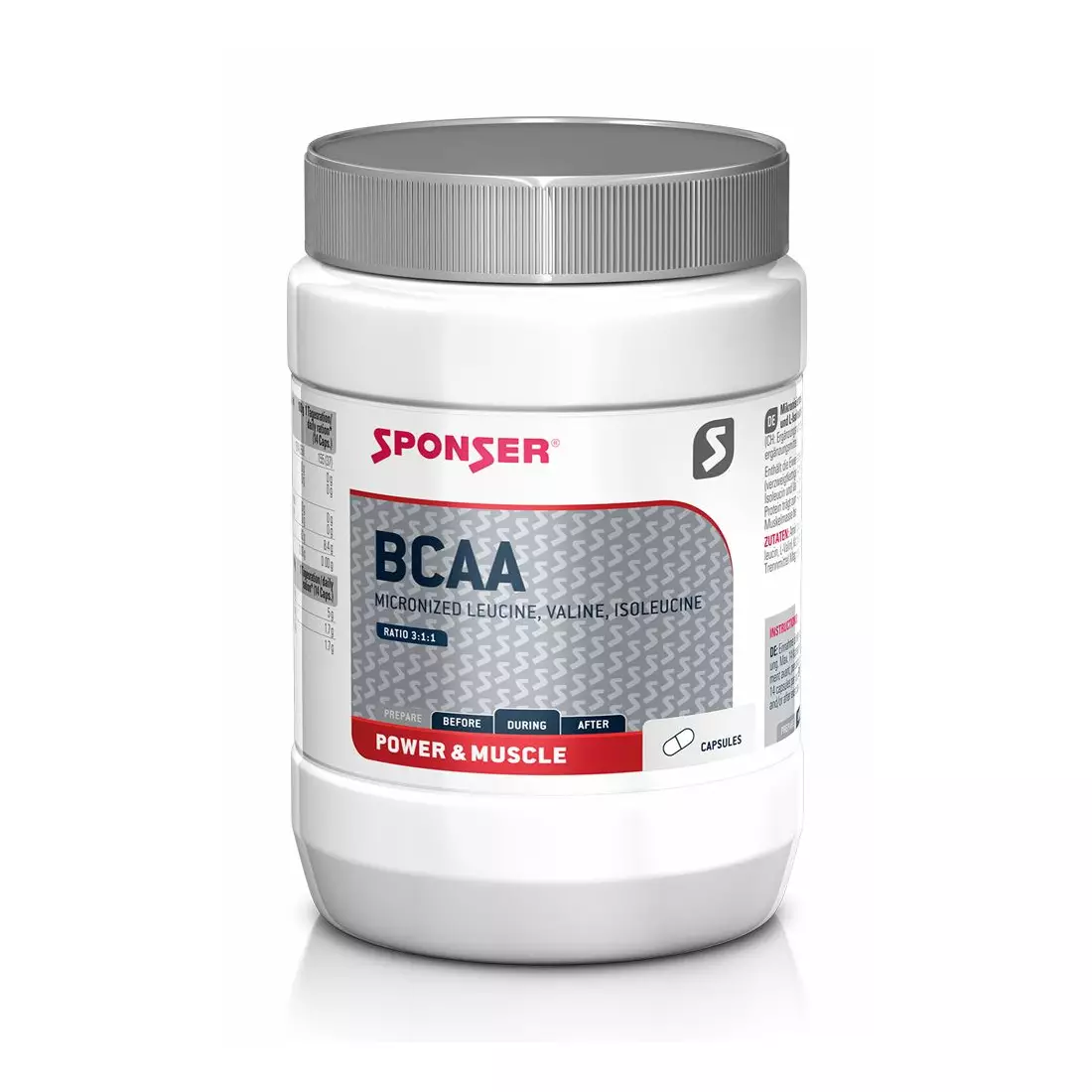 Aminoacizi SPONSER BCAA neutru 350 comprimate