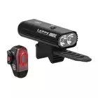 LEZYNE set de lumini pentru biciclete CONNECT SMART 1000XL / KTV PRO SMART DRIVE negru LZN-1-LED-32P-V104