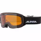 Ochelari de schi/snowboard ALPINA M40 NAKISKA DH negru mat A7281131