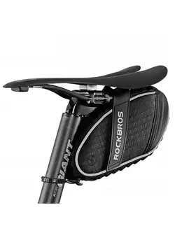 Rockbros Geantă de șa pentru biciclete, negru C16-BK