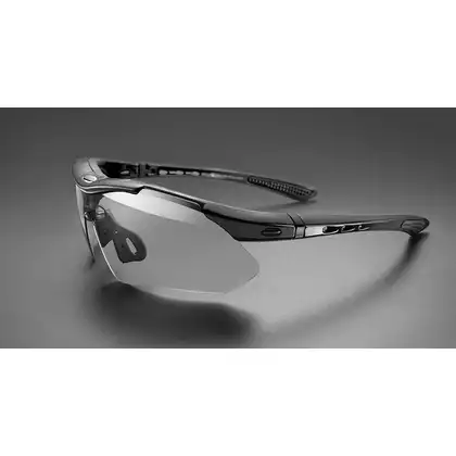 Rockbros ochelari sport cu insert fotocromic + corector black 10143