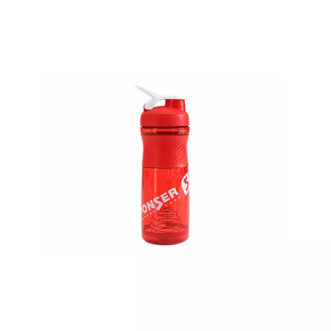 Shaker SPONSER SPORTMIXER BLENDER 828ml - roșu transparent