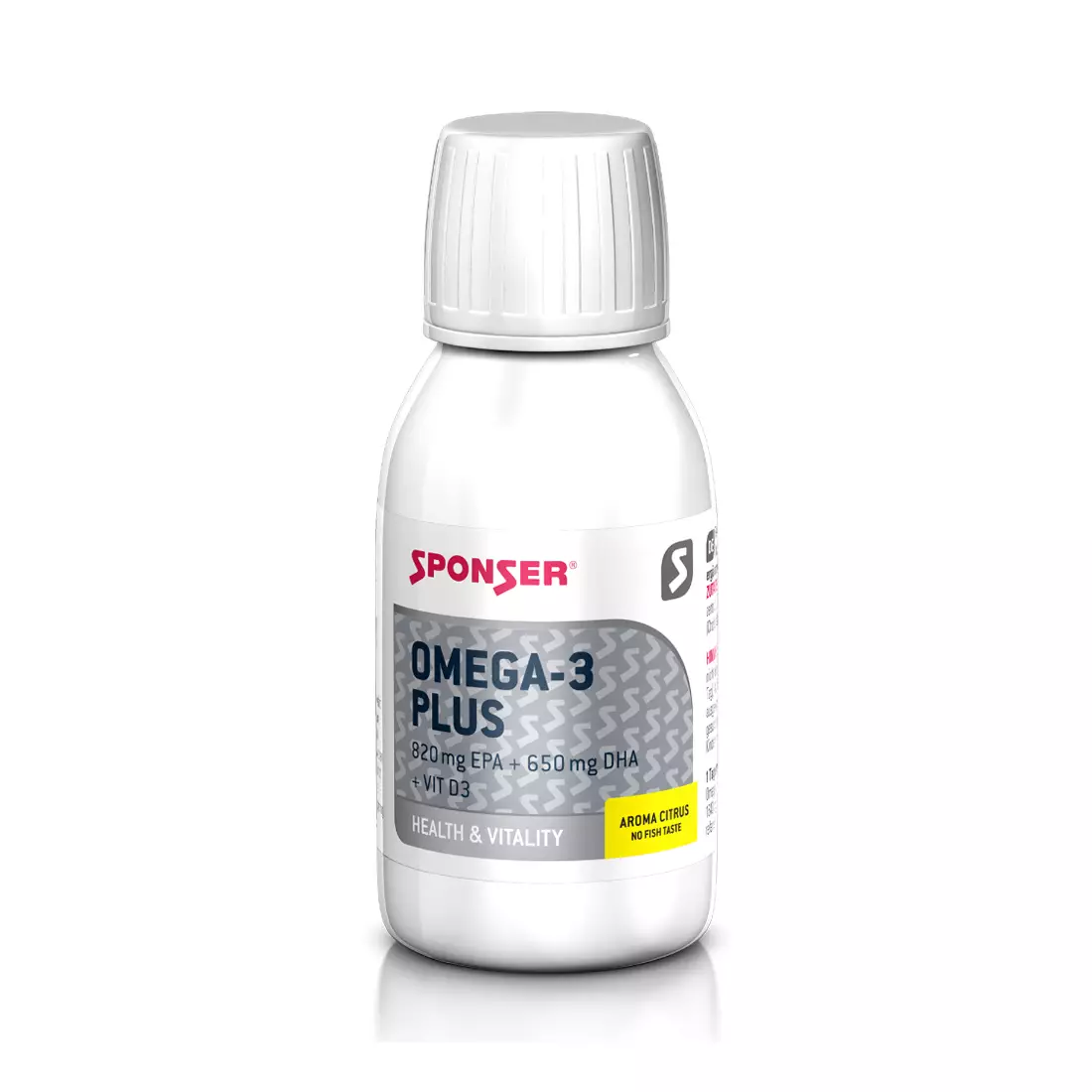 Supliment SPONSER OMEGA-3 PLUS CITRUS cu spirit. D3 150 ml