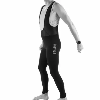 [Set] KAYMAQ pantaloni cu salopete izolate fără pantaloni scurți boxer pentru ciclism CHAOS + DEKO cu tampon 3D GEL