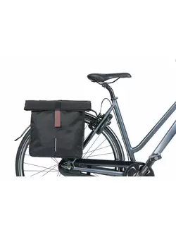 BASIL panniers spate pentru biciclete CITY DOUBLE BAG 32L black 18071