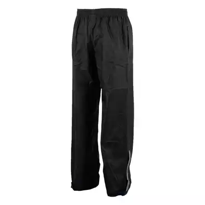 FASTRIDER pantaloni de ploaie ciclism RAIN TROUSERS black FSTR-6706-S