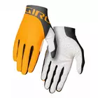 GIRO mănuși de ciclism pentru bărbați TRIXTER yellow port gray GR-7127460
