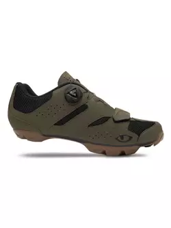 GIRO pantofi de ciclism pentru bărbați CYLINDER II olive gum GR-7126228