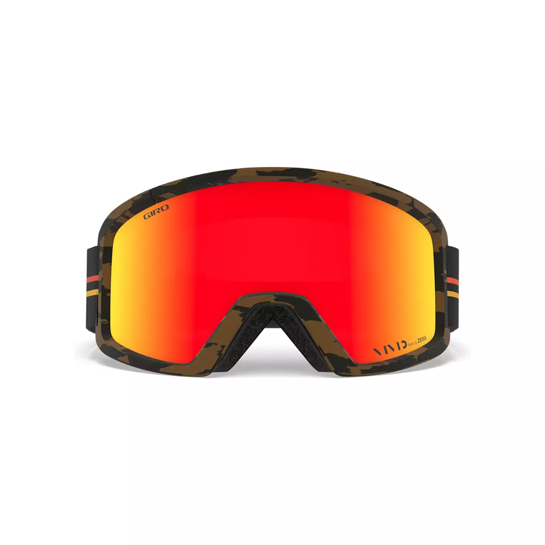 Ochelari de schi/snowboard de iarnă GIRO BLOK GP BLACK ORANGE (VIVID EMBER 37% S2) GR-7105315