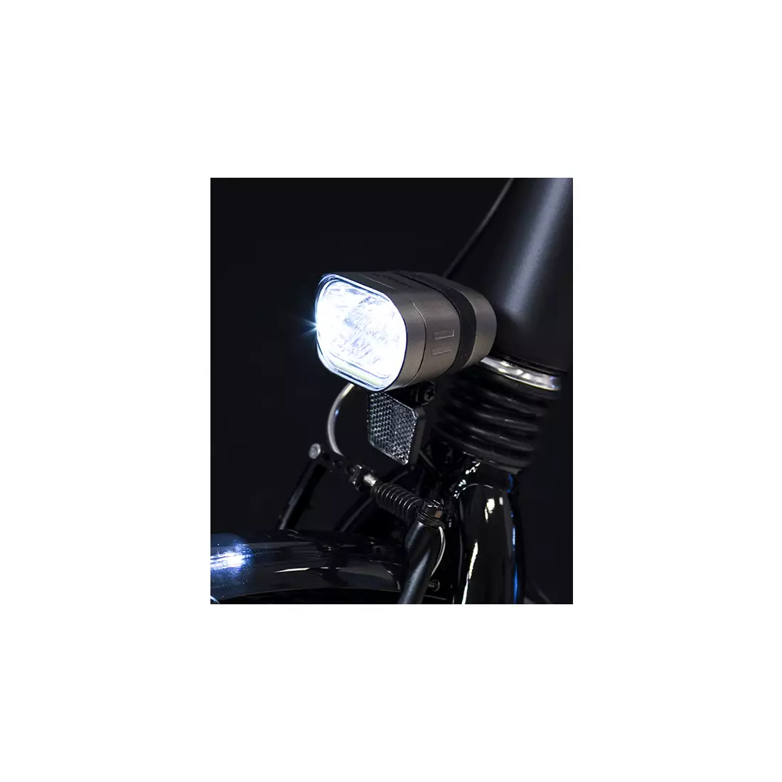 SPANNINGA lampă față de bicicletă e-bike AXENDO 60 XE 200 lumens SNG-H639028