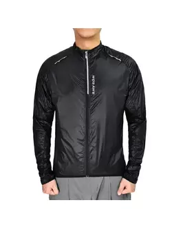 WOSAWE BL243-B jachetă ultra-ușoară pentru bărbați, negru