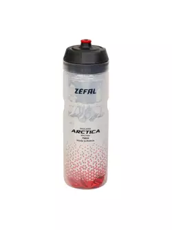 ZEFAL sticlă termică pentru biciclete ARCTICA 75 silver/red 0,75L ZF-1673