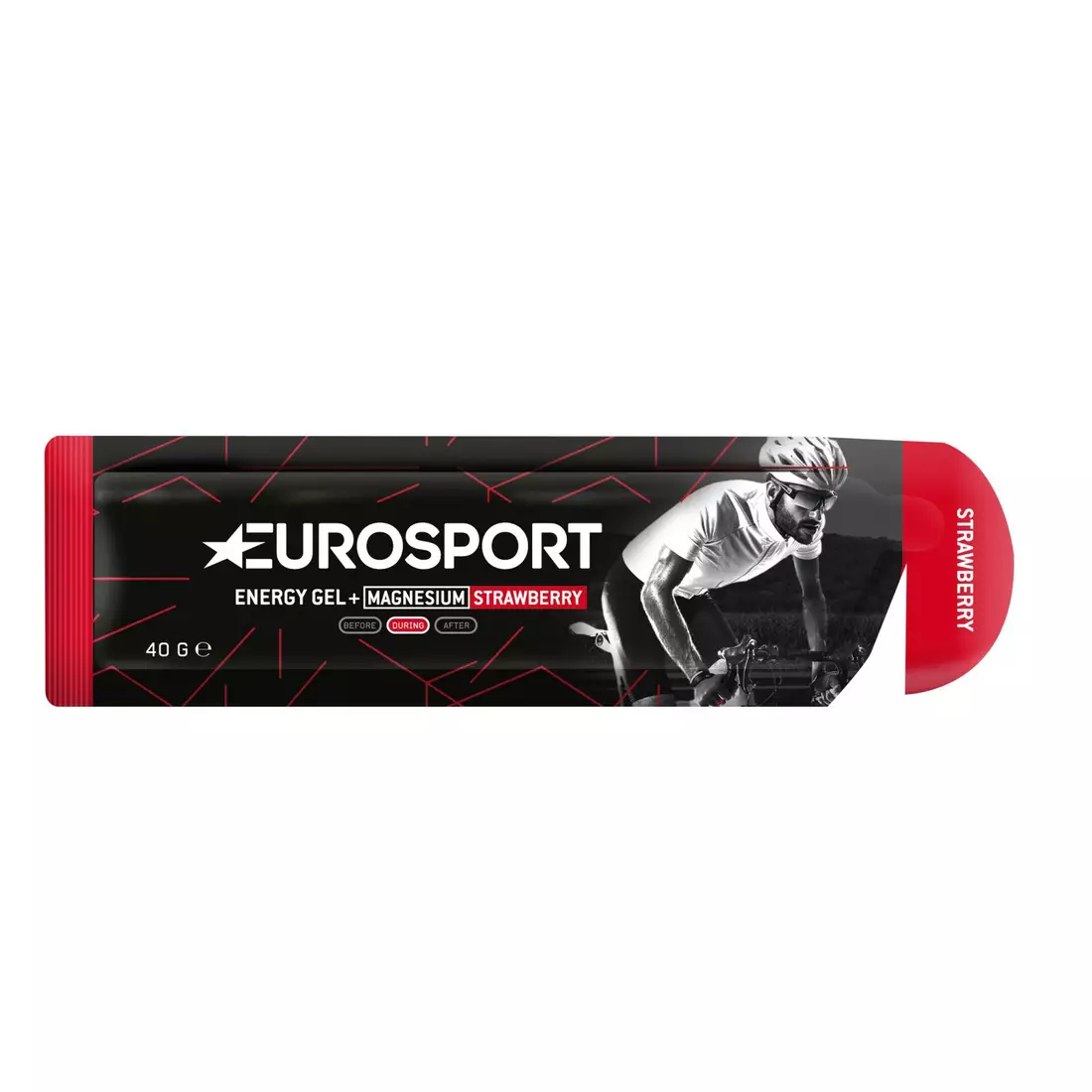 EUROSPORT gel energetic NUTRITION căpșună +magneziu 40g E0026