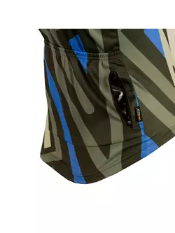 KAYMAQ DESIGN M41 tricou de bărbați pentru ciclism, mânecă scurtă, albastru