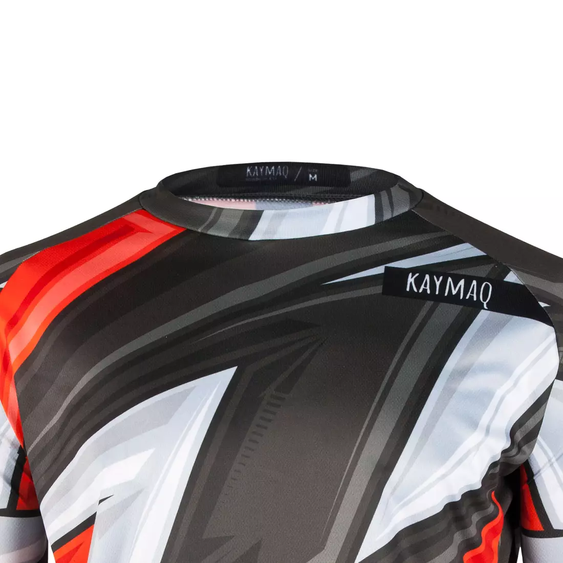 KAYMAQ DESIGN M43 Tricou lejer de ciclism MTB pentru bărbați roșu