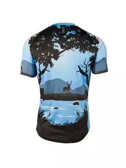 KAYMAQ DESIGN M55 tricou de ciclism pentru bărbați