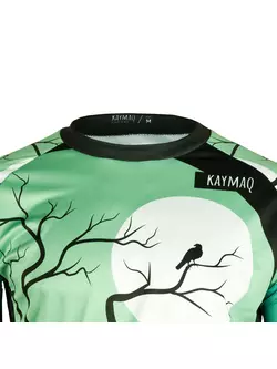 KAYMAQ DESIGN M58 Tricou lejer de ciclism MTB pentru bărbați verde