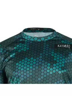 KAYMAQ DESIGN M62 Tricou lejer de ciclism MTB pentru bărbați bleumarin