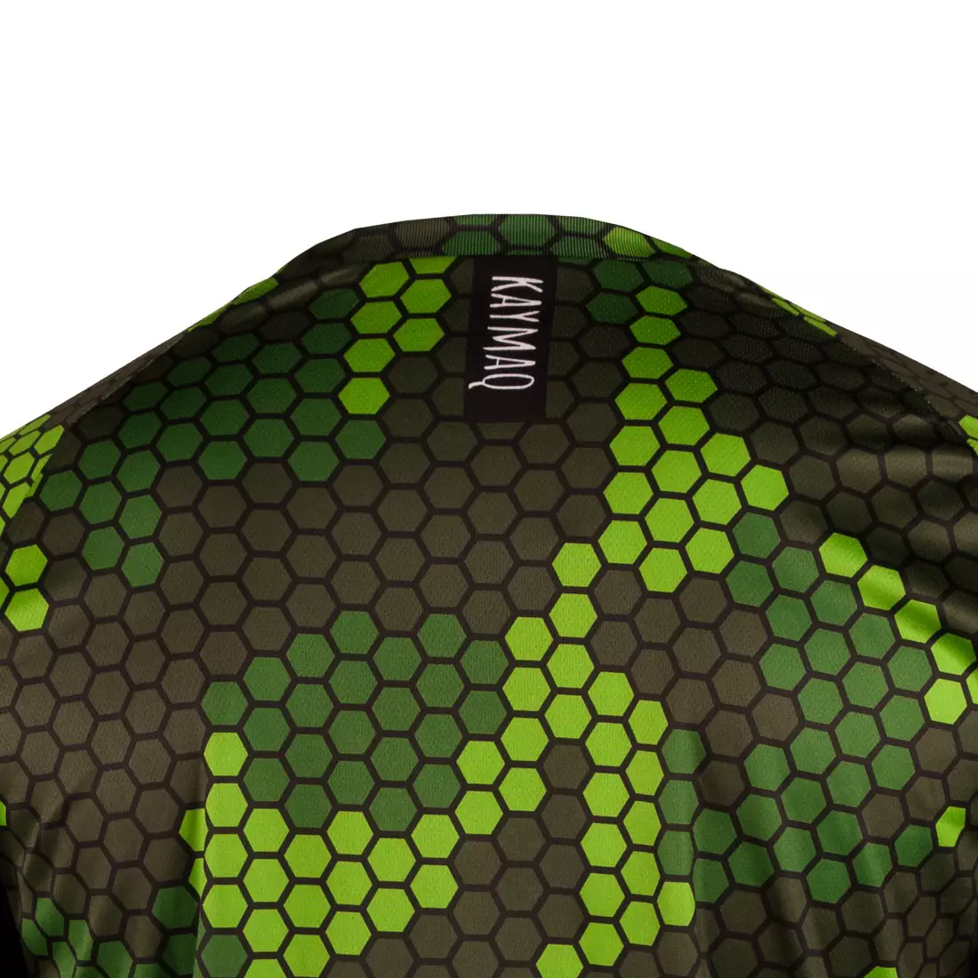 KAYMAQ DESIGN M62 Tricou lejer de ciclism MTB pentru bărbați verde