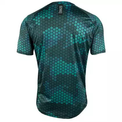 KAYMAQ DESIGN M62 tricou de ciclism MTB pentru bărbați, bleumarin