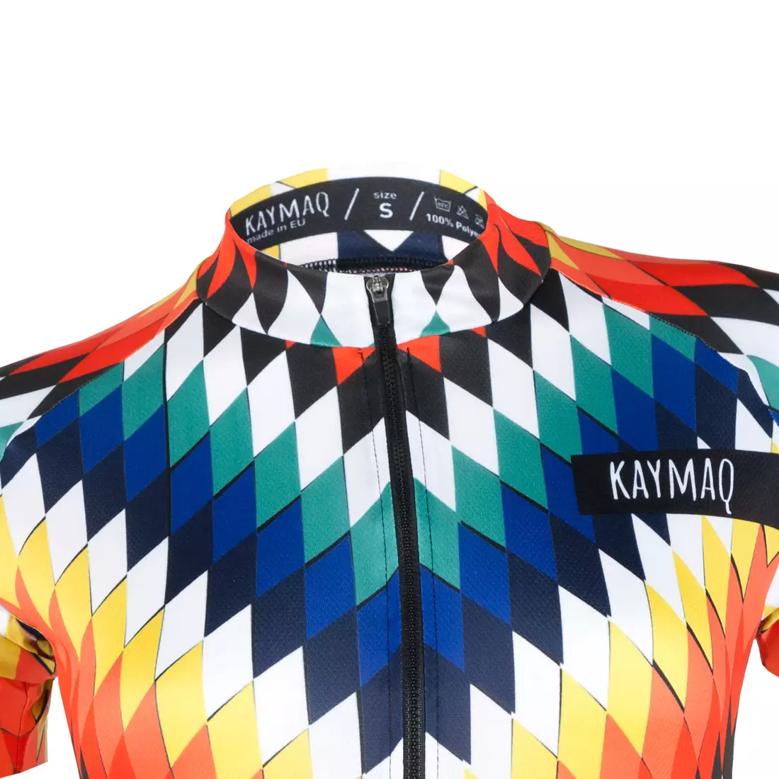 KAYMAQ DESIGN W1-M50 tricou de ciclism cu mâneci scurte pentru femei