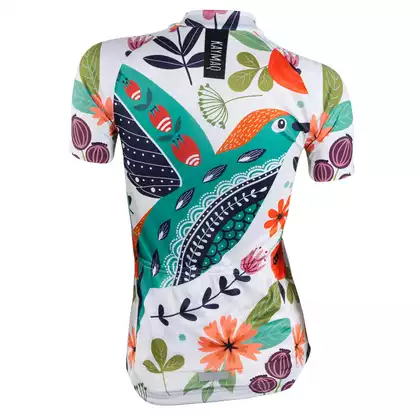 KAYMAQ DESIGN W22 tricou de ciclism cu mâneci scurte pentru femei