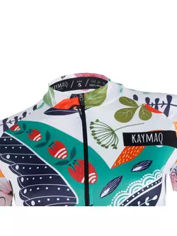 KAYMAQ DESIGN W22 tricou de ciclism cu mâneci scurte pentru femei