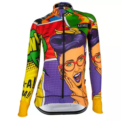 KAYMAQ DESIGN W26 tricou de ciclism feminin