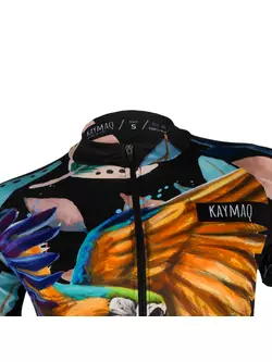 KAYMAQ DESIGN W28 tricou de ciclism cu mâneci scurte pentru femei