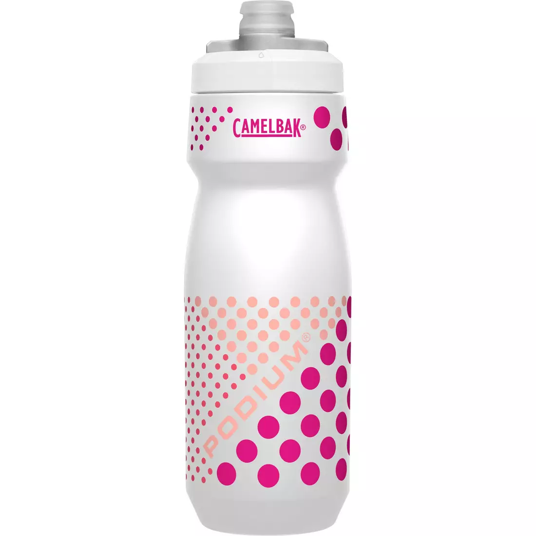 Sticlă de apă CamelBak Podium 710 ml ediție limitată alb și roz