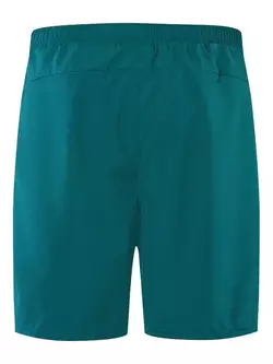 WOSAWE BL123-Q pantaloni scurți de alergare pentru bărbați 2in1, albastru