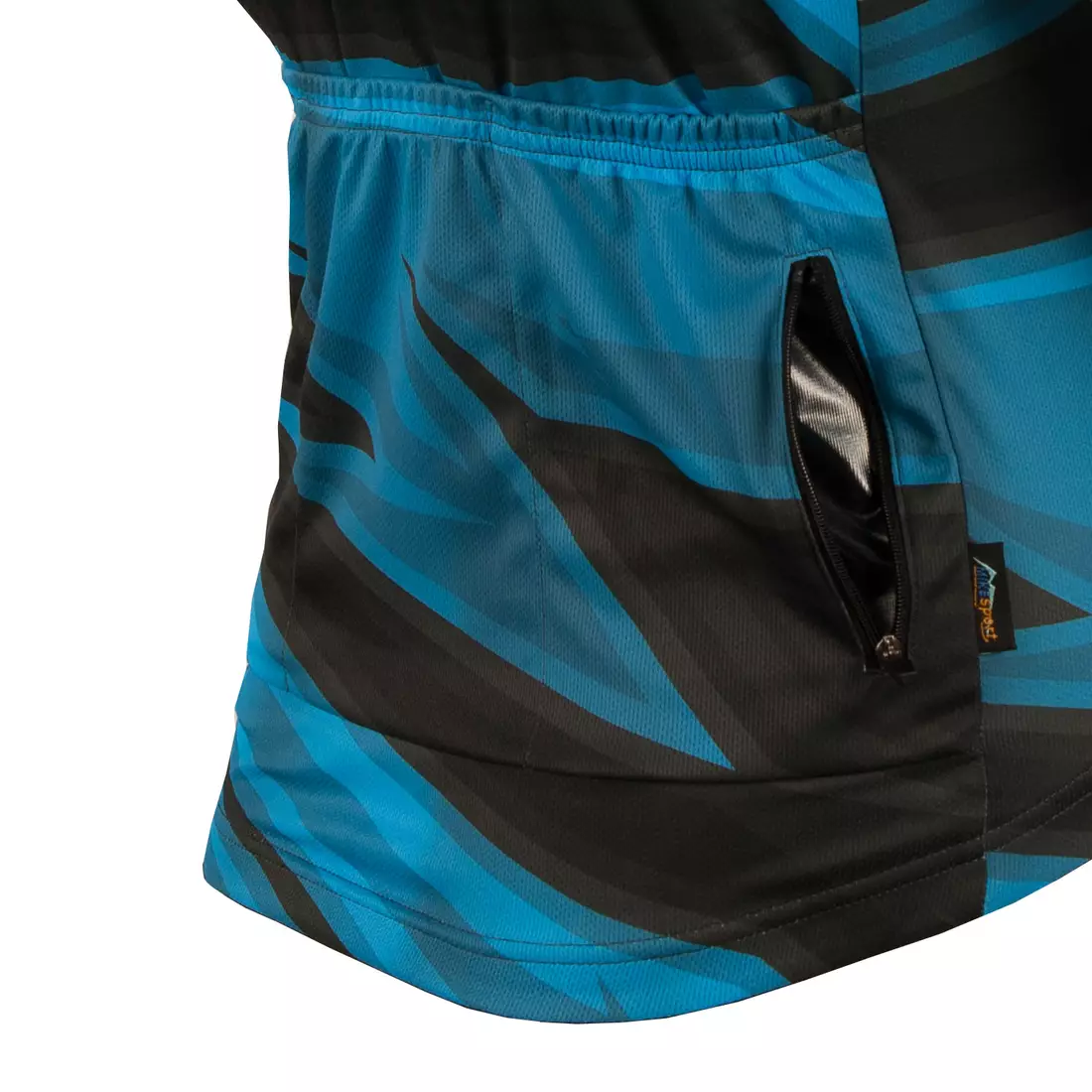 KAYMAQ DESIGN M48 tricou de bărbați pentru ciclism, mânecă scurtă, albastru
