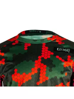 KAYMAQ DESIGN M62 tricou de ciclism MTB pentru bărbați, roșu