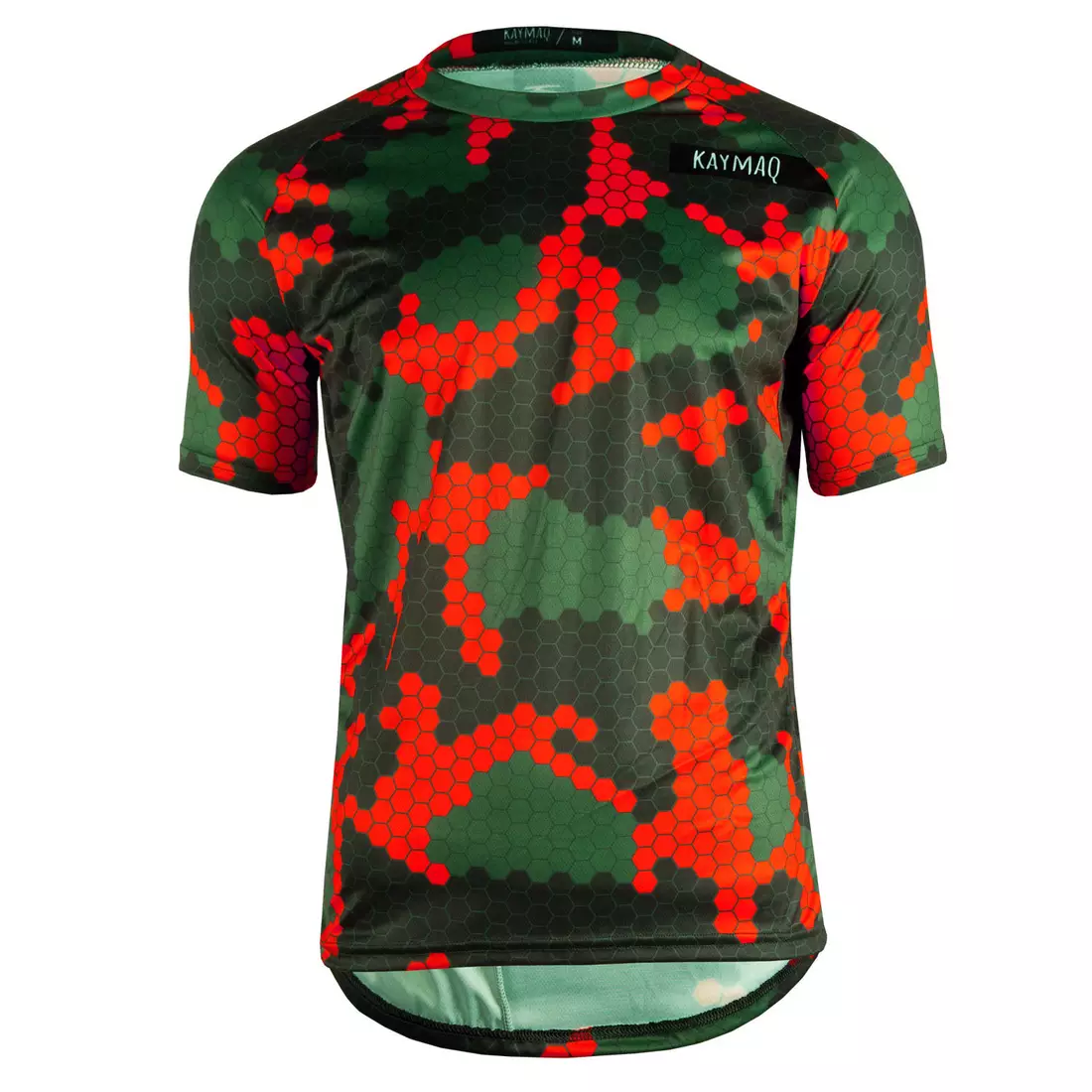 KAYMAQ DESIGN M62 tricou de ciclism MTB pentru bărbați, roșu