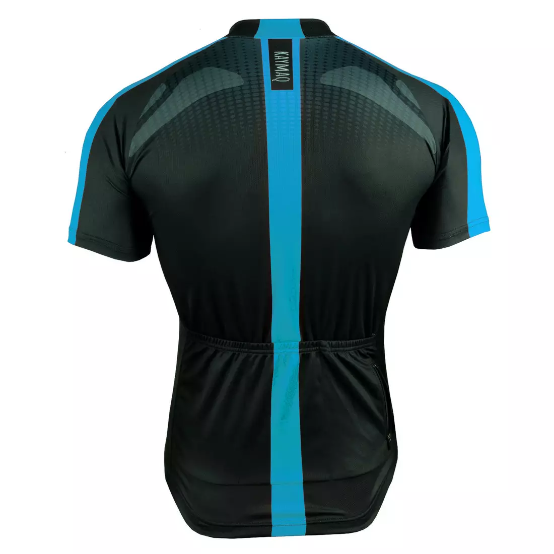 KAYMAQ DESIGN M63 tricou de bărbați pentru ciclism, mânecă scurtă, albastru