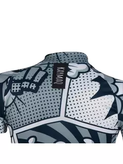 KAYMAQ DESIGN W24 tricou de ciclism cu mâneci scurte pentru femei