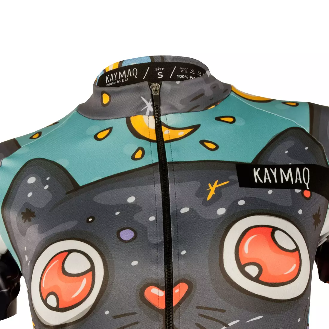 KAYMAQ DESIGN W33 tricou de ciclism cu mâneci scurte pentru femei