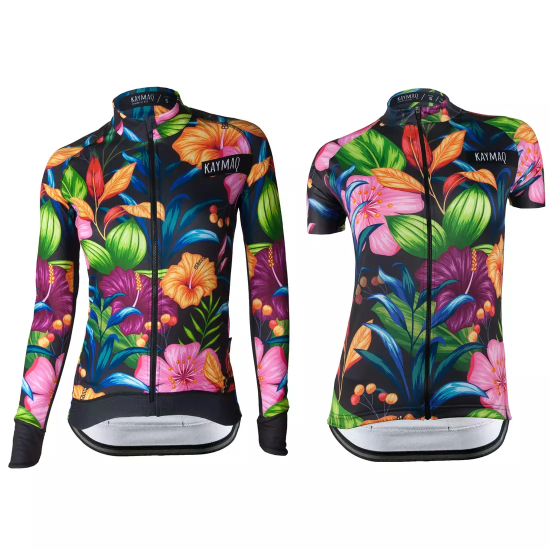 [Set] KAYMAQ DESIGN tricou de ciclism cu mâneci scurte pentru femei W14  + KAYMAQ DESIGN tricou de ciclism feminin W14 