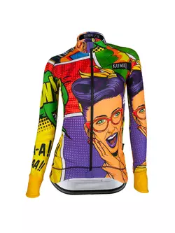 [Set] KAYMAQ DESIGN tricou de ciclism cu mâneci scurte pentru femei W26  + KAYMAQ DESIGN tricou de ciclism feminin W26 