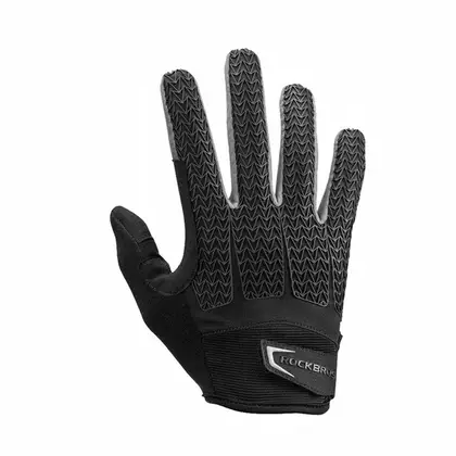 Rockbros mănuși de ciclism, gel, negru-gri S169-1BGR