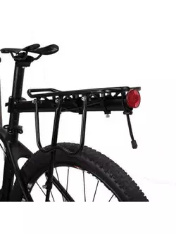 Rockbros rack de biciclete Seatpost cu reflector, negru HJ1007