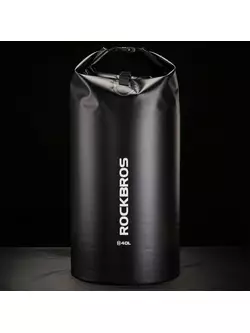 Rockbros rucsac / geantă impermeabilă 40L, negru ST-007BK