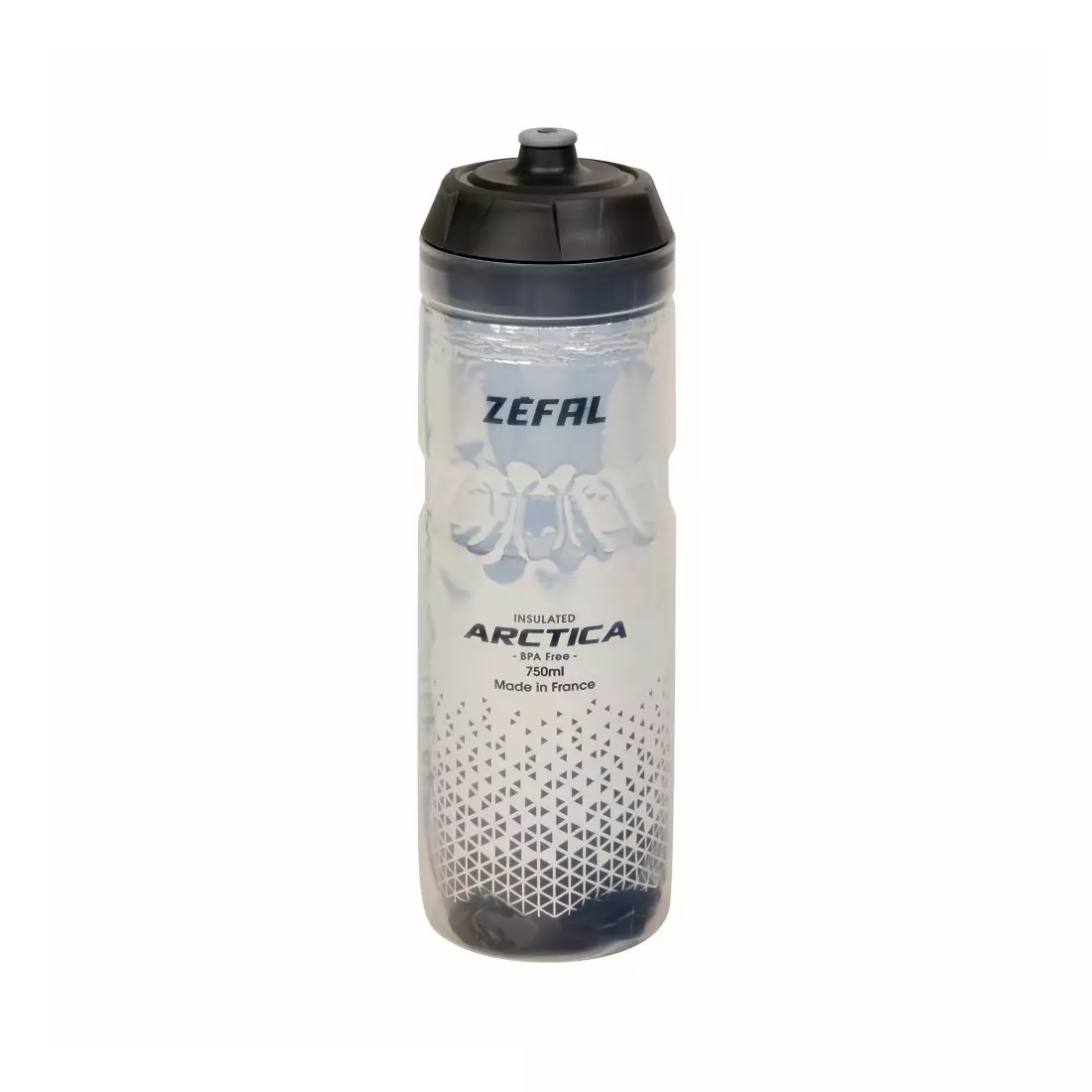 ZEFAL sticlă termică pentru biciclete ARCTICA 75 0,75L silver/black