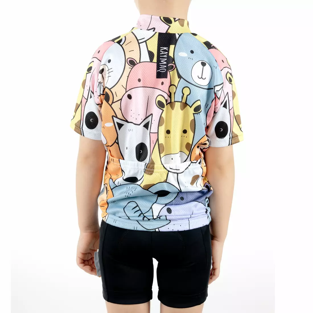KAYMAQ DESIGN J-B1 tricou de ciclism pentru copii