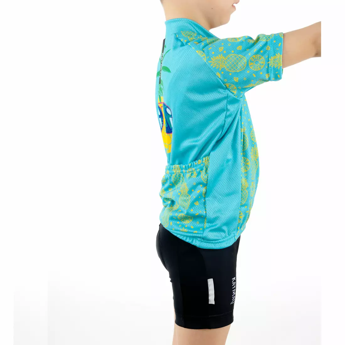 KAYMAQ DESIGN J-B6 tricou de ciclism pentru copii