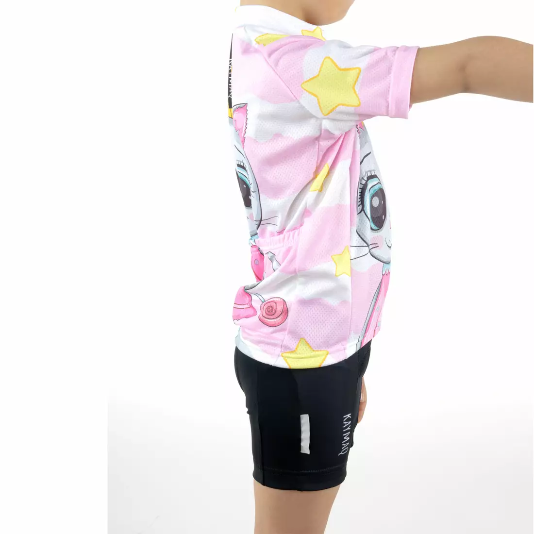 KAYMAQ DESIGN J-G3 tricou de ciclism pentru copii