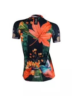 KAYMAQ DESIGN W13 tricou de ciclism pentru femei, cu mânecă scurtă